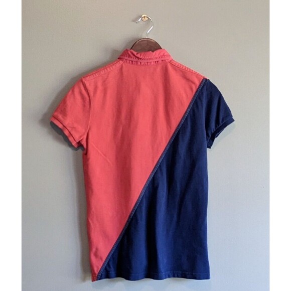 Ralph Lauren Sport Size Large Polo Shirt Boys Big Pony Short Sleeve Blue Kids - Picture 4 of 4